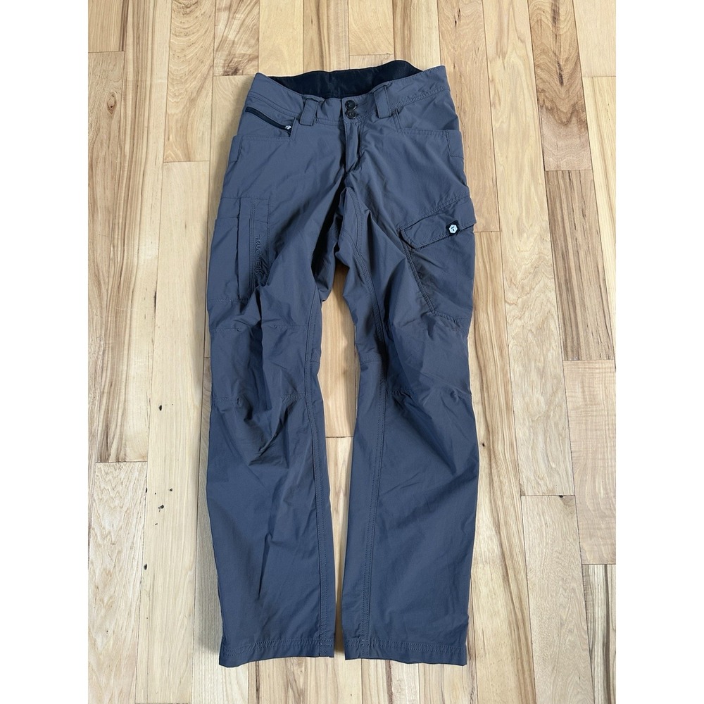 TRUEWERK T1 WerkPant Women's Size 2 Short Gray Cargo Utility Work Pants
